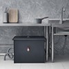 VEVOR Commercial Grease Trap, 30 LBS Grease Interceptor, Side Inlet Interceptor, Under Sink Carbon Steel Grease Trap, 10.8 GPM - 2 of 4