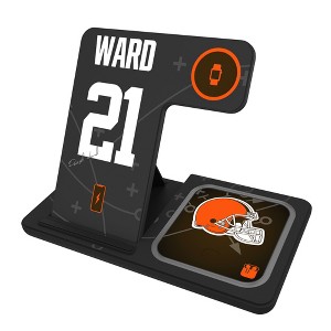 NFL Cleveland Browns Players Game Tactic 15-Watt 3 in 1 Charging Station - 1 of 4