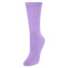 CTM Women's Diabetic Pastel Color Crew Socks (3 Pack) - 3 of 4