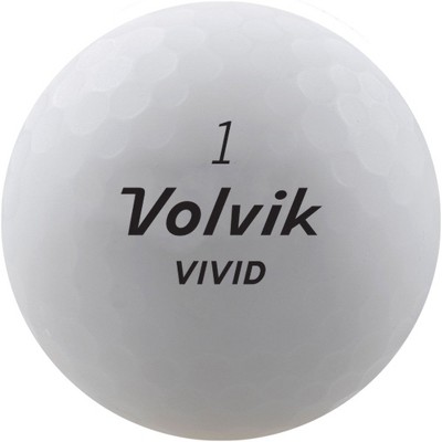 Men's Volvik Vivid Golf Balls - White : Target