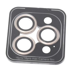 Unique Bargains Lens Cover 5H Glossy Camera Protector for IPhone16 Pro/16 Pro Max with Alignment Tool & CD Pattern 1Pcs - 1 of 4