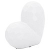 Creative Abstract Ceramic Heart Sculpture, Room, Office Decor or Gift - 3 of 4