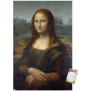 Trends International Mona Lisa by Leonardo da Vinci Unframed Wall Poster Prints - 1 of 4