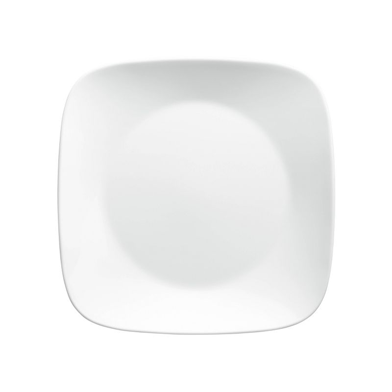 Corelle Square Vitrelle Plates (10.25&#34;) White - Set of 6, 3 of 5