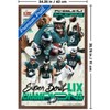 Trends International NFL Philadelphia Eagles - Super Bowl LIX Champions Framed Wall Poster Prints - 3 of 4