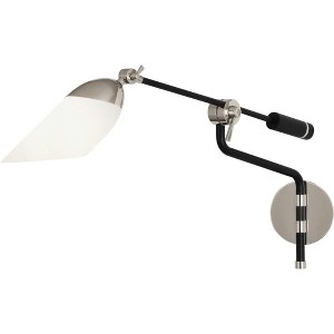 Robert Abbey Lighting Ferdinand - Light Swing Arm Lamp in  Matte Black - 1 of 3