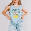 Simply Sage Market Sweet & Sour Lemon Garment Dyed Tank - 2 of 3