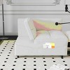 MAYEERTY Versatile Foldable Sofa Bed (3 Lengths) with USB & Swivel Phone Stand (Beige Velvet) - 3 of 4