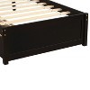 NicBex Twin Size Wooden Platform Bed, Modern Bed Frame with Headboard and Slat Support for Bedroom, Easy Assembly - 4 of 4
