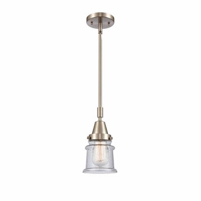 Canton - 1 Light Stem Hung Mini Pendant In Industrial Style-11.13 Inches Tall and 6.5 Inches Wide