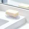 LunaLulinlk (6 pack) Soap Dishes & Holder Soap Dish, Clear - 3 of 4
