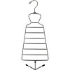 USTECH Multi-Purpose Space-Saving Hanger with Bottom Spinner Hook | Pack of 2 - 2 of 4