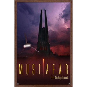 Trends International Star Wars: Mustafar - Visit Mustafar by Russell Walks 23 Framed Wall Poster Prints - 1 of 4