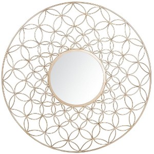 Trinda Mirror - Champagne - Safavieh - 1 of 4