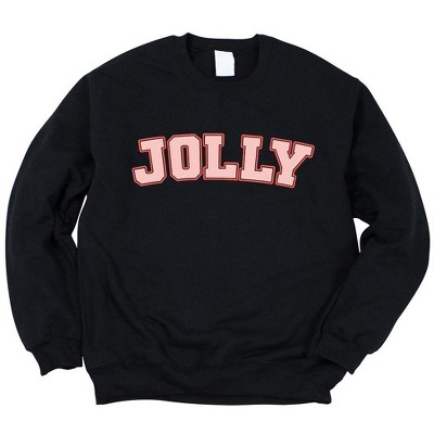 Simply Sage Market Women's Graphic Sweatshirt Jolly Varsity