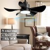 YUHAO Smart 6-speed Modern and Contemporary Ceiling Fan with Light,3 ABS Blades ,Works with Alexa and Google Assistant - 2 of 4