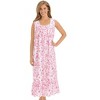 Collections Etc Feminine Floral Knit Nightgown - 4 of 4