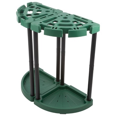 Green and Black Plastic Corner Tool Organizer 2-Pack
