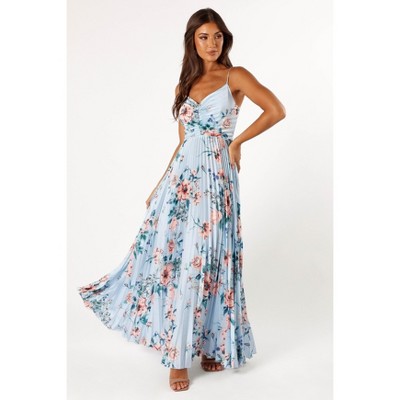 Petal and Pup Womens Naira Pleated Maxi Dress