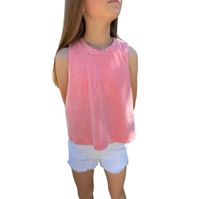 Girl Vintage Washed Tank - Erge