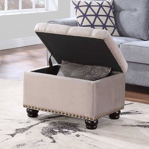 Designs4Comfort 5th Avenue Storage Ottoman - Breighton Home - 1 of 4