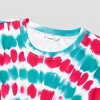 PATPAT Family Matching Christmas Pajamas, Tie Dye Holiday Pjs Sets Long Sleeve Sleepwear Blue Snowman For Family - 4 of 4