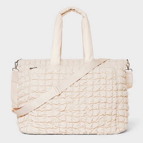 Soft Weekender Bag - A New Day™ Off-White