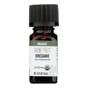Aura Cacia Organic Oregano Pure Essential Oil - 0.25 fz - 1 of 4