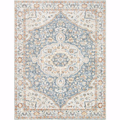 Mark & Day Ensign 2'3"x3'9" Rectangle Washable Woven Indoor Area Rugs Burnt Orange: Stain-Resistant, Traditional, Polyester