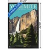 Trends International Lantern Press - Yosemite Falls Framed Wall Poster Prints - 3 of 4
