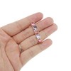 Unique Bargains Two-color Rhinestone Shoelace Charms 1 Pc - 3 of 4