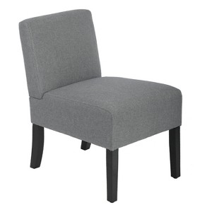 FDW Dining Chair Accent Chair with Soft Fabric and Backrest for Living Room - 1 of 4