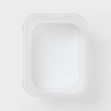 Large Open Front Storage Bin Clear - Brightroom™: Plastic, Portable ...