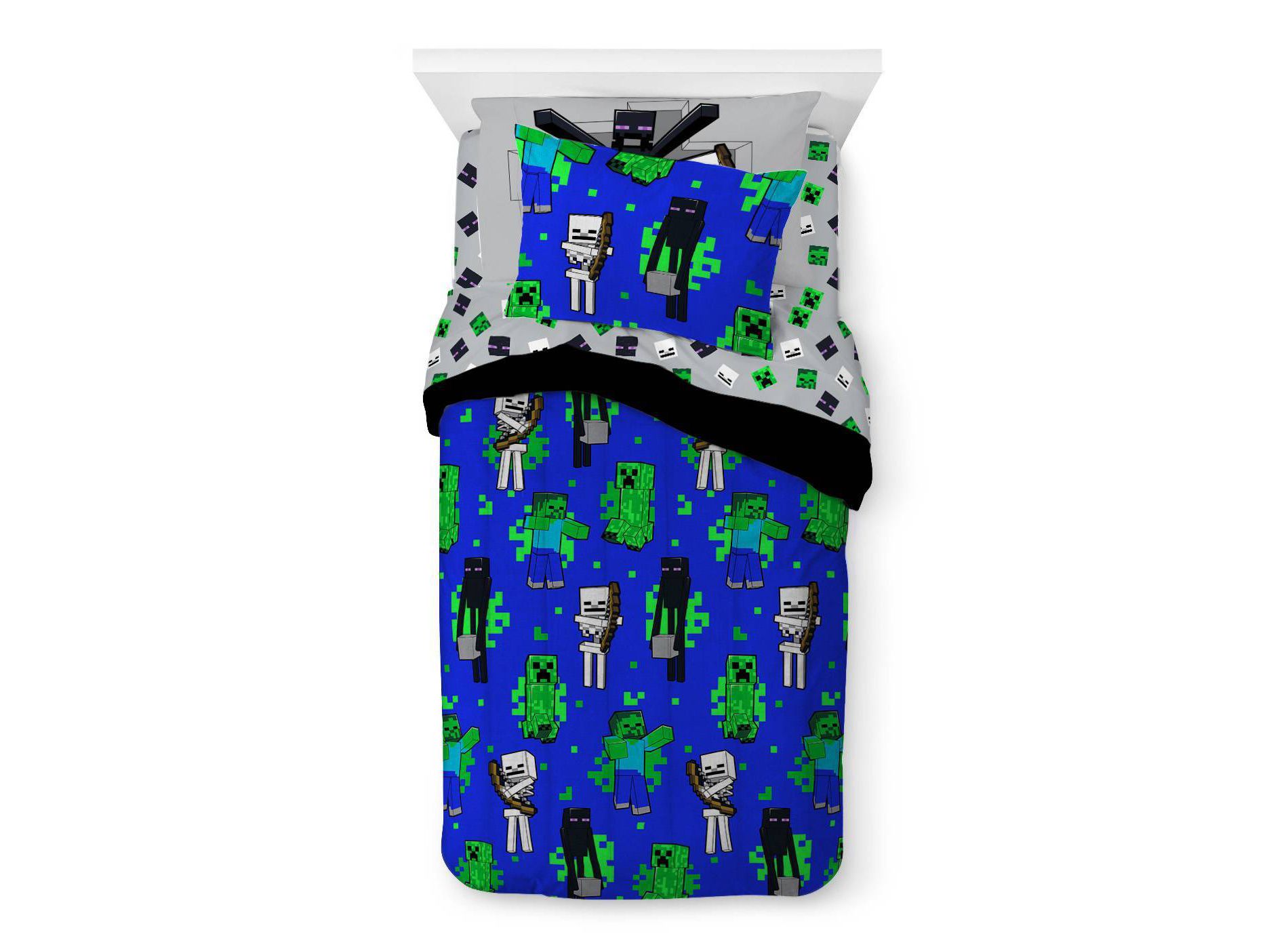 Twin Minecraft Animals Kids' Bed in a Bag