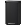 21 Gallon / 80 Liter Step-on Trash Can, Stainless Steel Kitchen Garbage Bin Featuring Soft-Close Plastic Lid and Liner Retainer Ring - 2 of 4