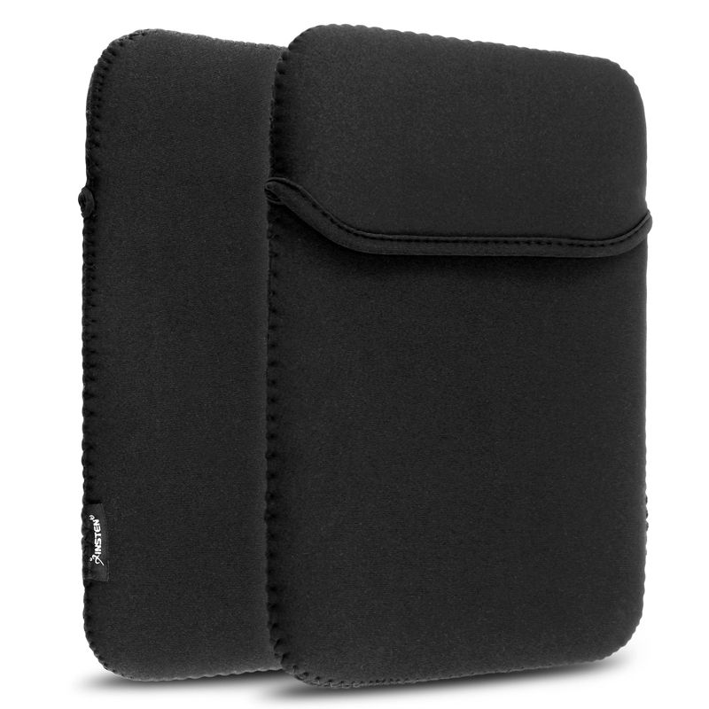 Insten Black Neoprene Soft Sleeve Case Carrying Bag for iPad 4th Retina iPad 3 iPad 2 iPad Air 2019 Acer Iconia A510 Google Nexus 10 ProntoTec, 1 of 8