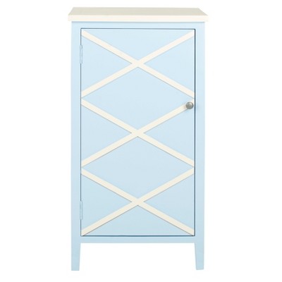 Zara Storage Cabinet Light Blue - Safavieh