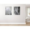 Kate & Laurel All Things Decor 28"x38" Sylvie Sailboats L14 #2 Metallic Wall Art: Modern Nautical Decor, Framed Canvas - 3 of 3