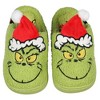 Seven Times Six Dr Seuss The Grinch 3D Hat Christmas Matching Family Rubber Bottom House Slipper - 2 of 4