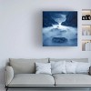 Trademark Fine Art -Moises Levy 'Tormenta en Ixtapa Blue' Canvas Art - 2 of 4