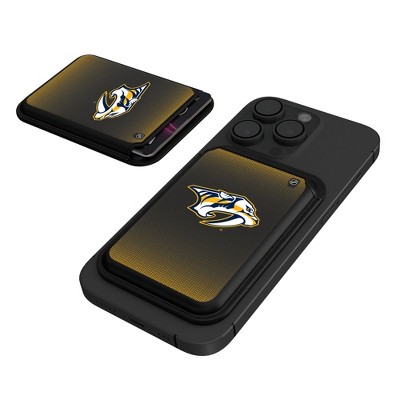 Keyscaper NHL Western Conference Teams Linen Black Magnetic Credit Card Wallet