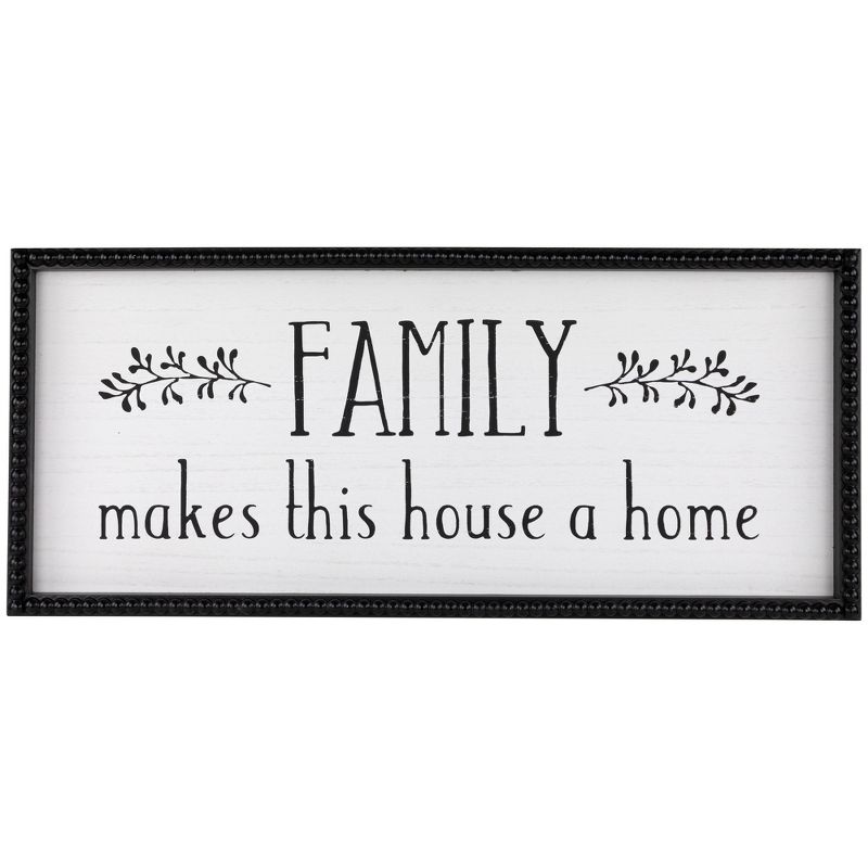 Northlight Family Makes This House a Home Framed Wall Art - 23.75", 1 of 7
