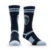 MLS Sporting Kansas City Premium Knit Crew Socks: Cushioned Heel & Toe, Midweight Fabric - 2 of 2