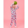 RuffleButts SoftSnooze Big Girls Ruffle Long Sleeve Pajama Set - 4 of 4