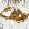 Progress Lighting, Chevall Collection, 2-Light Semi-Flush Mount, Gold Ombre, Artisanal Glass. - 4 of 4