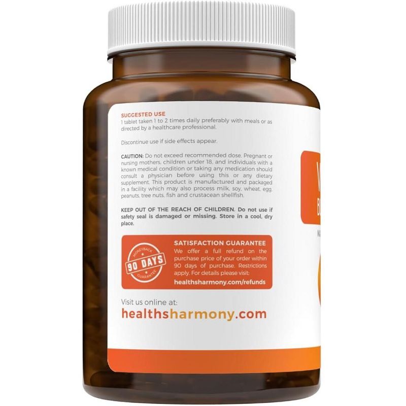 Buffered Vitamin C 1000mg Tablets, Health's Harmony, 100ct, 3 of 4