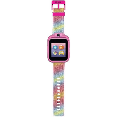 PlayZoom 2 Kids Smartwatch: Pastel Rainbow Glitter Print