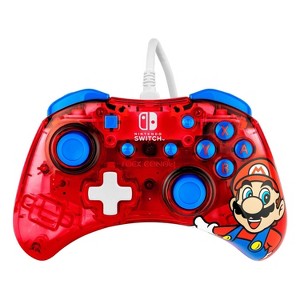 Nintendo Switch | PDP Rock Candy Enhanced Wired Power Nintendo Switch Pro Mario Controller - 1 of 4