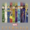 Girl's Marvel Eternals Animated Vertical Boxes Poster T-Shirt - 2 of 4