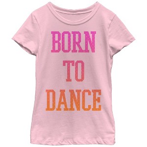 Girl's CHIN UP Born to Dance T-Shirt - 1 of 3